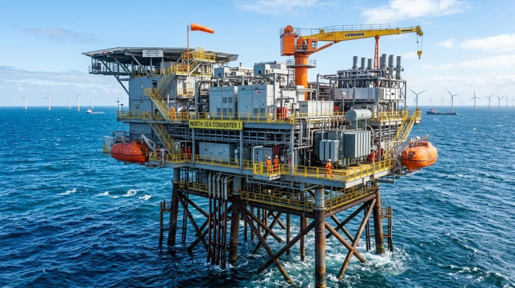 Offshore Substation Denizaltı Kablo İletim Platformu